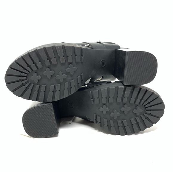 Universal Thread Anastasia Stacked Heel Sandal 6.5 - Picture 4 of 6